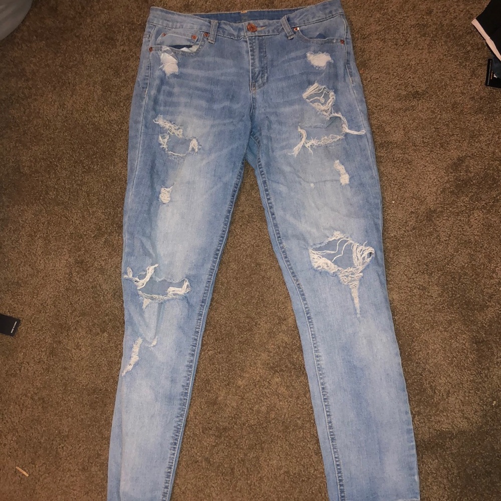 Mid-Rise jeggings